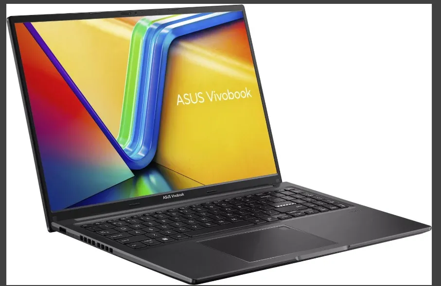 ASUS Vivobook 16 F1605VA Laptop, 16" WUXGA IPS Display, Intel Core i7-1355U, 16GB RAM, 512GB SSD, Intel Iris Xe Graphics, English Keyboard, Windows 11 Home, Indie Black | 90NB10N3-M01AV0   3