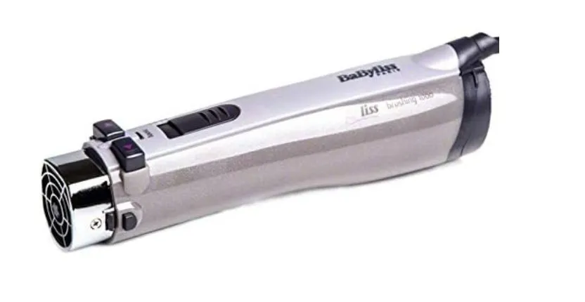 Babyliss 2735 E Hair Styler Rotating Brush with 4 attachments and bag 1000 watt Ionic 5