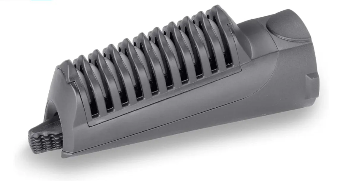 BaByliss 4 in 1 Rotating Air Styler Brush | Potent 1000W Styler For Ultra-Fast Drying | Salon Finish with Interchangeable Attachments For Hair Volumizing, Smoothing & Straightening | AS960SDE (Purple) 4