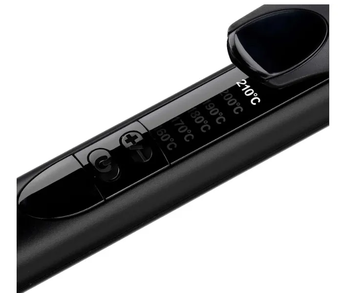 BaByliss Rose Quartz 19mm Curling Tong | Advanced Ceramics Ultra-Fast Heat Up Hair Curling Iron | Non Ionic 2.5m Swivel Cord | 6 Heat Settings From 160°C-210°C With Auto Shut Off | C450SDE (Rose Gold) 4