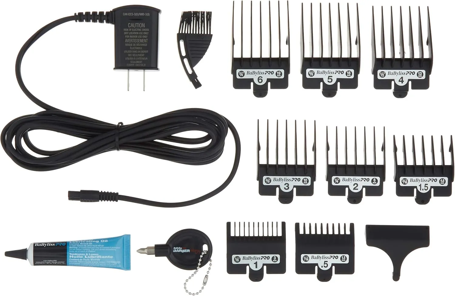 BaBylissPRO Barberology Hair Clipper For Men FX870S SILVERFX Cord/Cordless Professional Hair Clipper 3