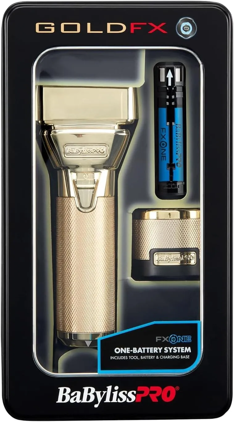 BaBylissPRO FXONE Double Foil Shaver with Interchangeable Battery, Electric Razor for Men, Pivoting Foil Head for Close Shave, Up to 3-Hour Runtime 5