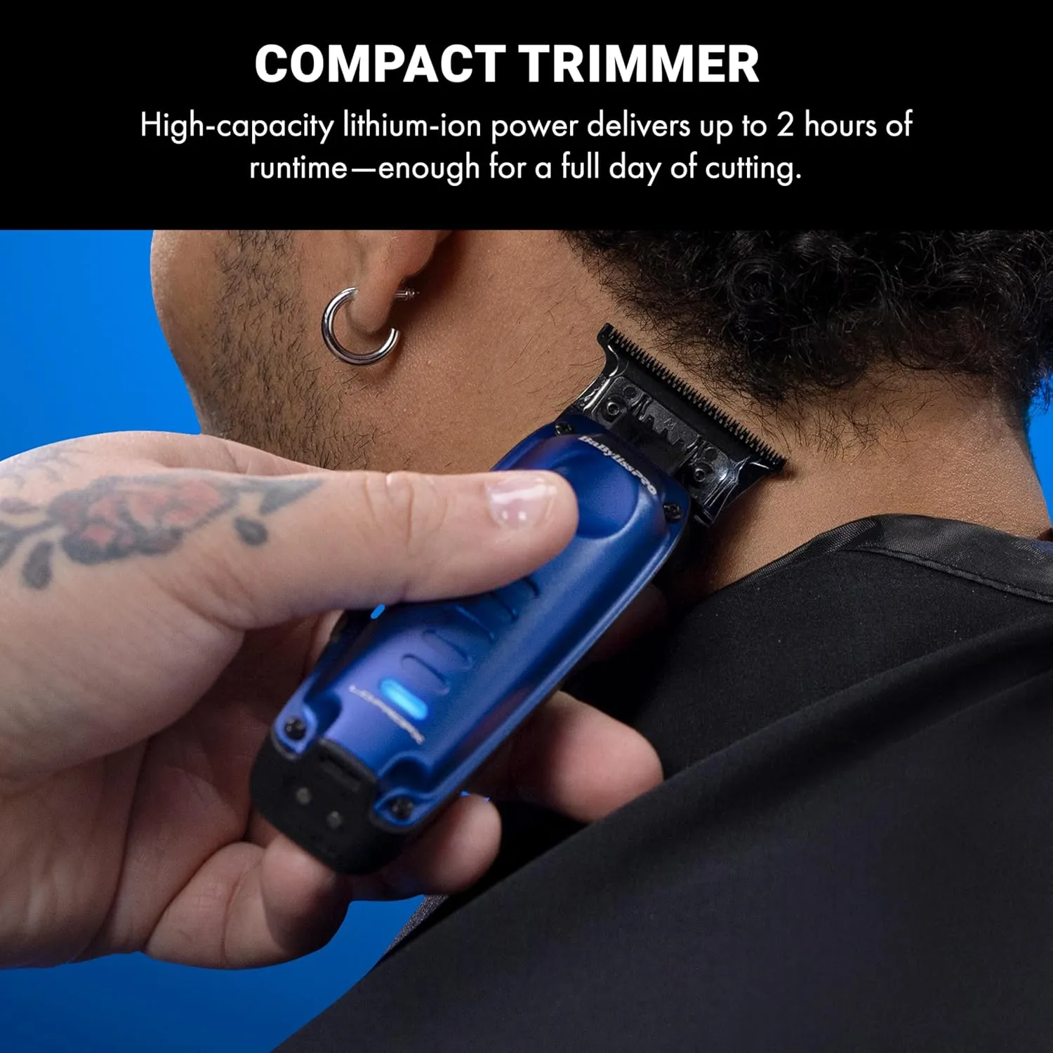 BaBylissPRO High-Performance Compact LO-PROFX Hair Trimmer
