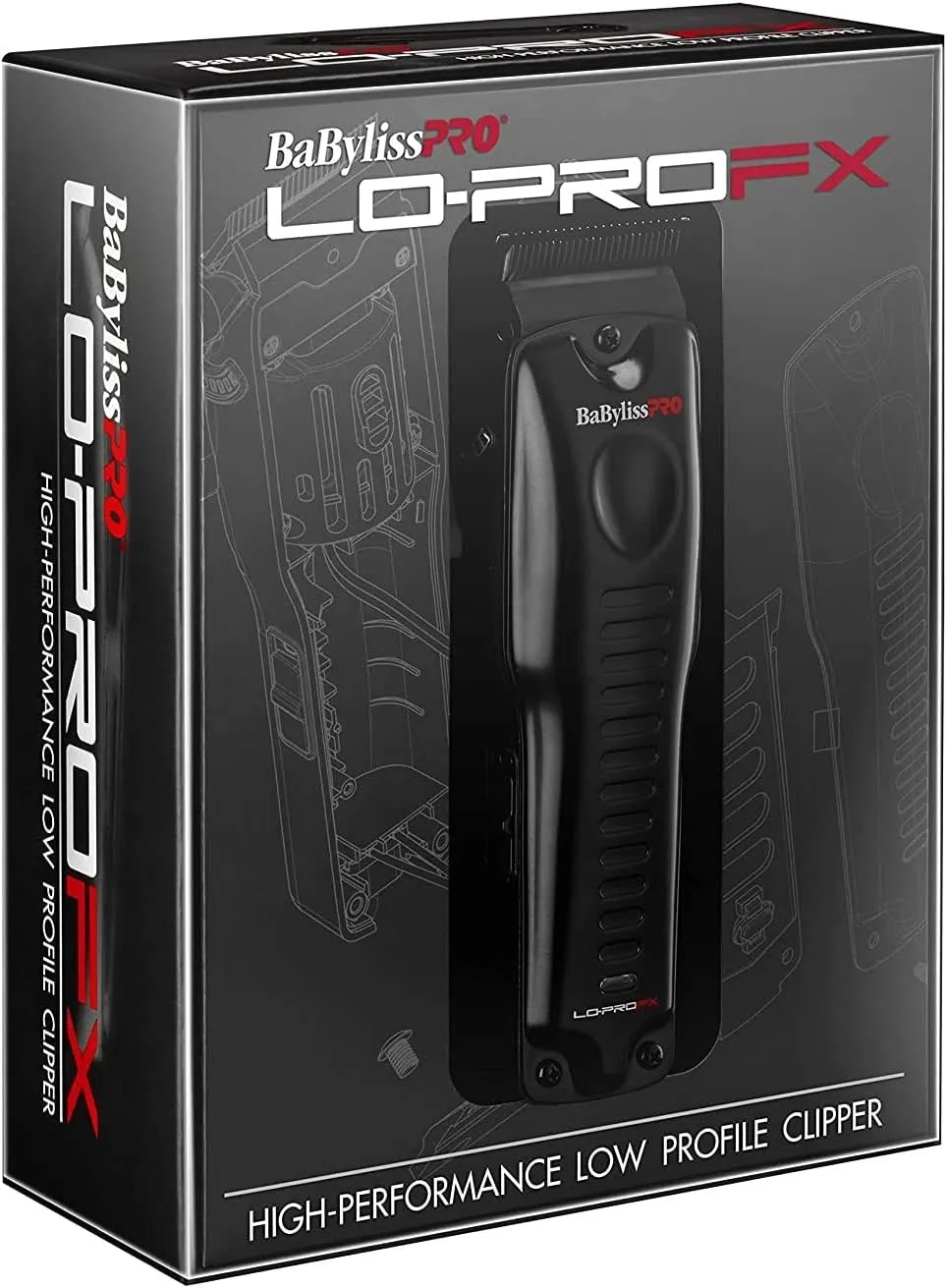 BaBylissPRO Lo-ProFX High-Performance Low Profile Clipper, 1 ct. 4