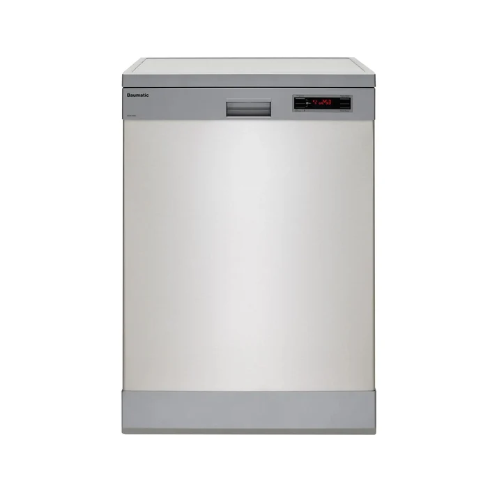 Baumatic 16 Place Stainless Steel Freestanding Dishwasher, BDW16BS