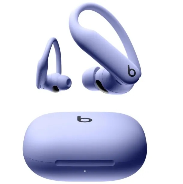 Beats Powerbeats Pro 2 Wireless Bluetooth Earbuds – Noise Cancelling, Heart-Rate Monitor, IPX4, Up to 45 Hours Battery & Wireless Charging Case, works with Apple & Android - Hyper Purple