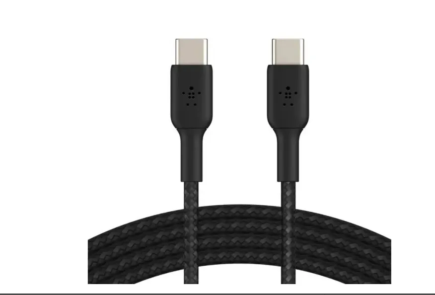 Belkin BoostCharge E Braided USB-C To USB-C Cable 1m Black