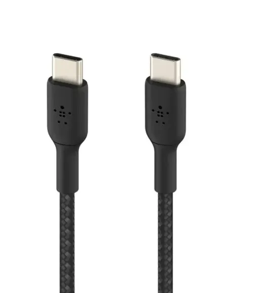 Belkin BoostCharge E Braided USB-C To USB-C Cable 1m Black