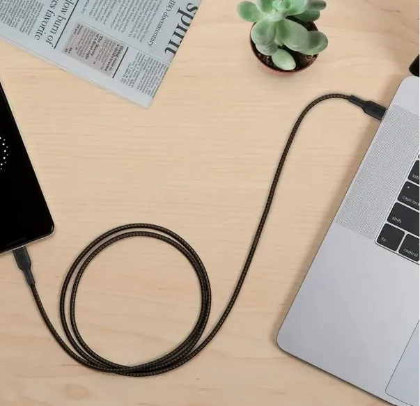 Belkin BoostCharge E Braided USB-C To USB-C Cable 1m Black 4