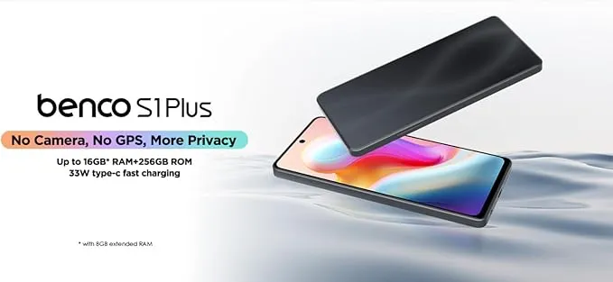 BENCO / RAVOZ S1 Plus 4G Smartphone 8GB RAM 256GB Storage No Camera No GPS – Dual SIM, Large Storage, Android OS, Long-Lasting Battery 2