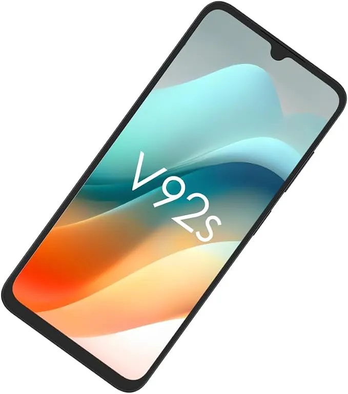 BENCO / RAVOZ V92S 4G Smartphone 6GB RAM 256GB Storage No Camera No GPS – Dual SIM, Large Storage, Privacy-Focused Design, Long-Lasting Battery