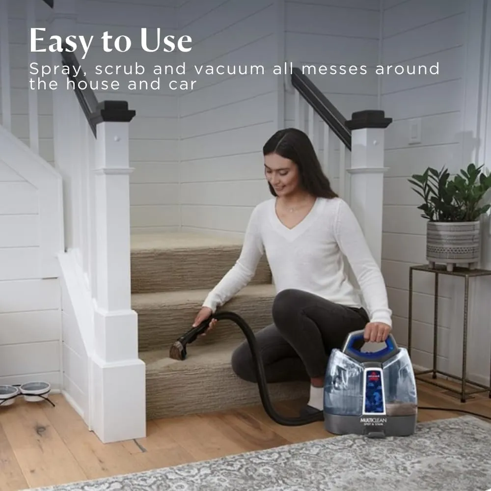 BISSELL | Multiclean Spot & Stain Portable Carpet Cleaner (47202), Permanently Removes Tough Stains, Easy To Use on Multi Surfaces: Sofa, Car And Upholstery 3