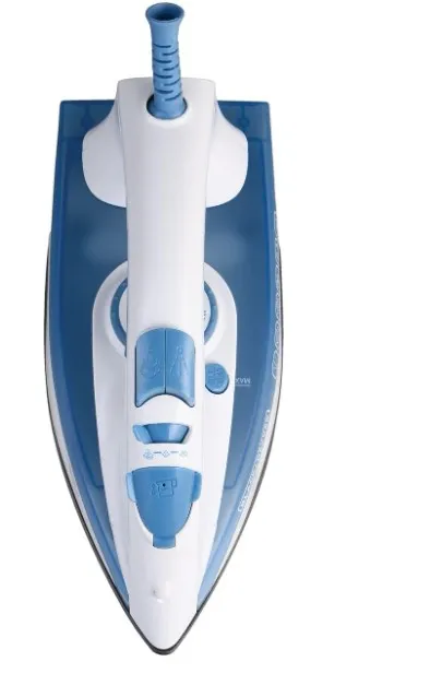 BLACK+DECKER 2000W Steam Iron, Ceramic Soleplate, 25g/min Continuous Steam, 90g Steam Boost, Vertical Steam, Self-Clean, Anti-Drip, 300ml Water Tank, Blue, X2000-B5 3