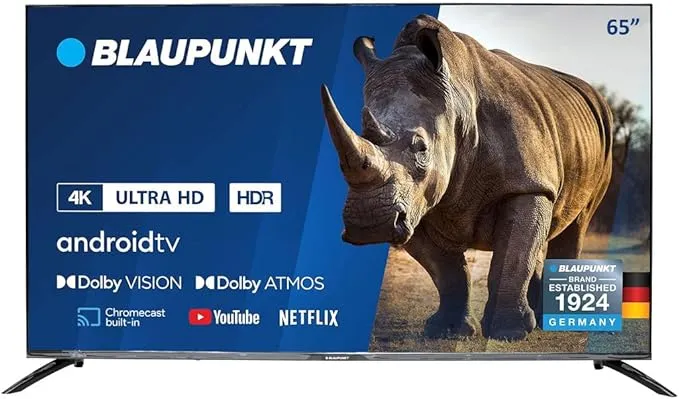 BLAUPUNKT SMART ANDROID TV 65INCH 65UB6210D