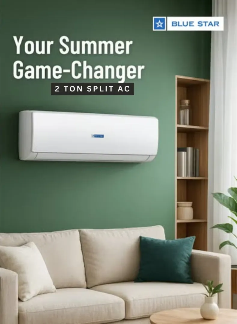 Blue Star 2.0 Ton Rotary Split Air Conditioner – HW24CXYFB3