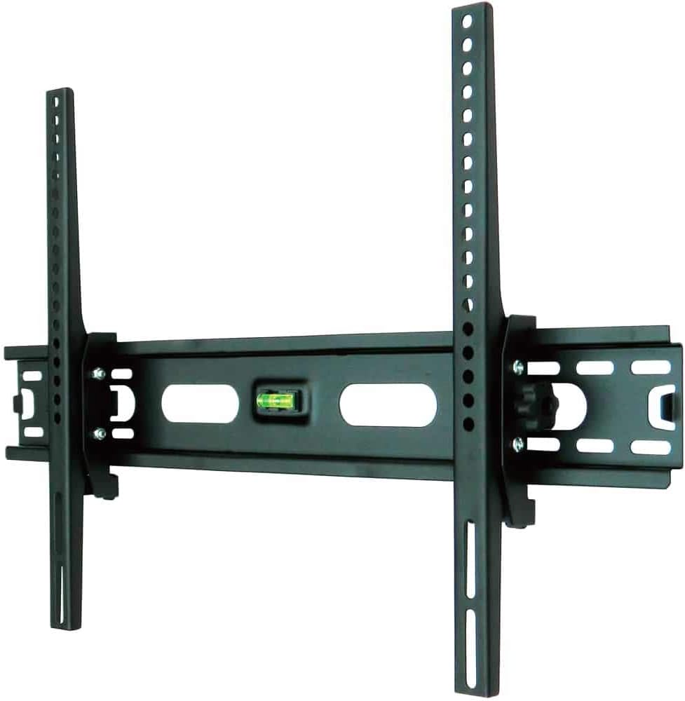 BlueTek Universal Tilt Wall TV Mount for 32–65 Inch LED/LCD TVs, Heavy-Duty Cold-Rolled Steel, Up to 600 × 400 mm VESA, Adjustable Tilt – BT-6040T, Black