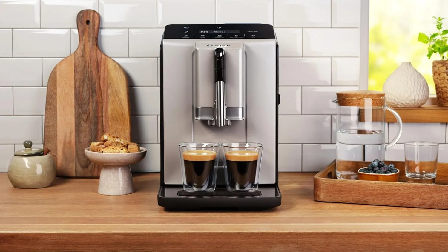 Bosch Series 2 Coffee Machine with ThermoBlock Heating – TIG20301