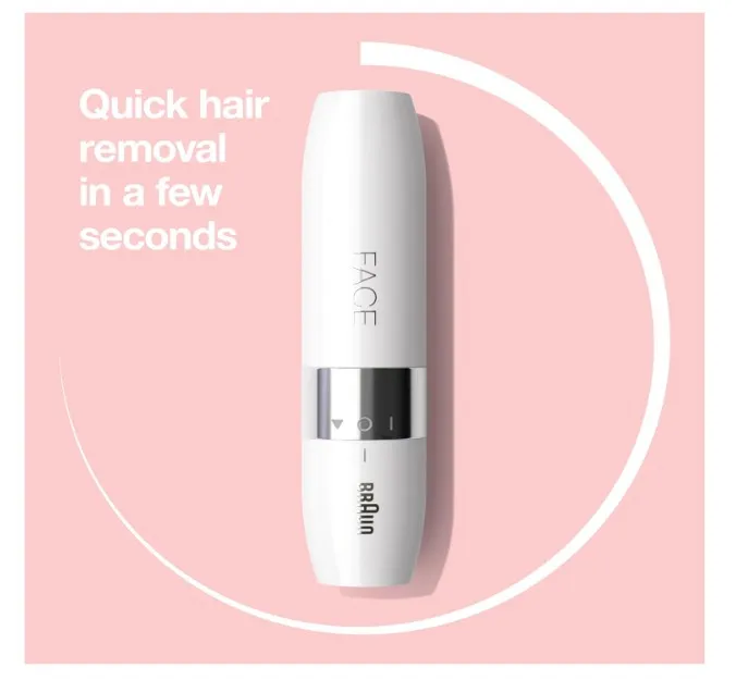Braun Face Mini Hair Remover FS1000, Electric Facial Hair Removal for Women 3