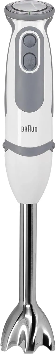 Braun House Hold mq5200 Hand Blender, Plastic, White/Grey
