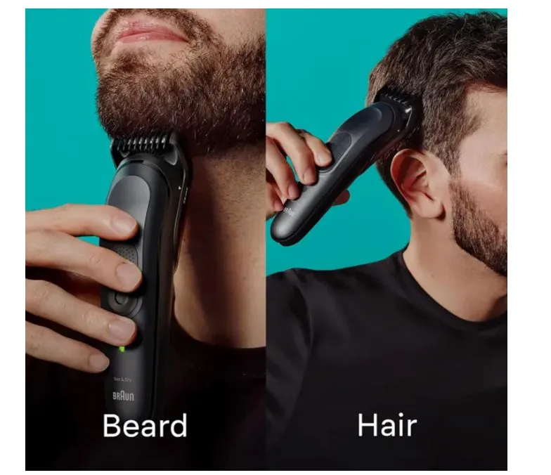 Braun MGK 7490 17 in 1 Style Kit 7 Beard, Body, Hair Multi Grooming Kit 3
