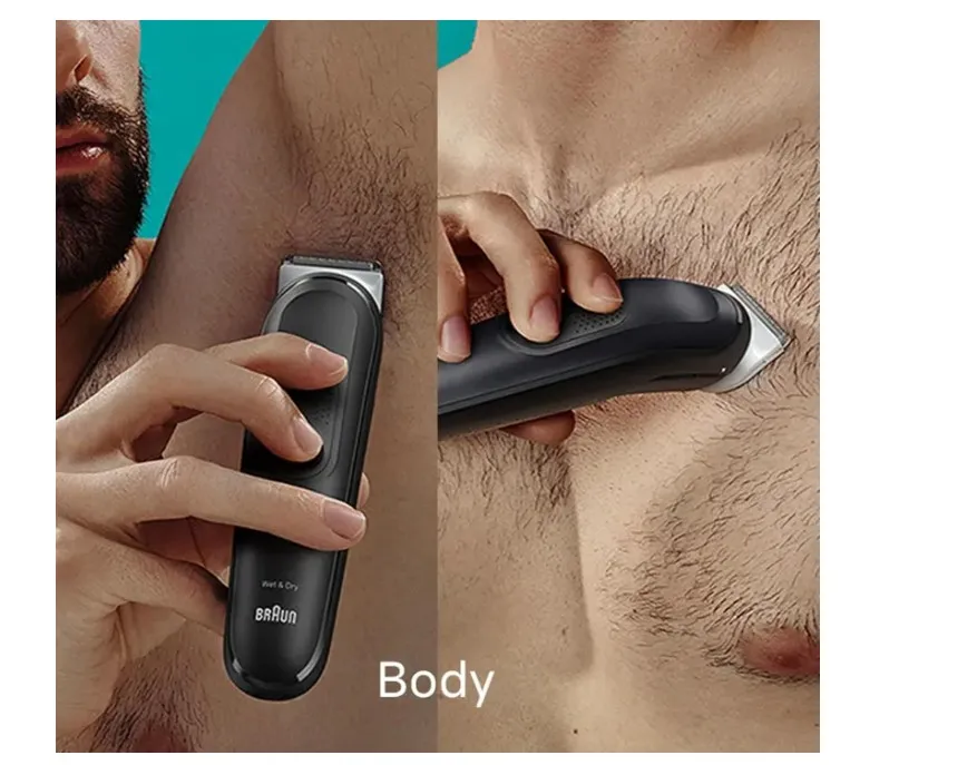 Braun MGK 7490 17 in 1 Style Kit 7 Beard, Body, Hair Multi Grooming Kit 4