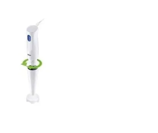 Braun MultiQuick 1 Hand Blender MQ10.000P, Lightweight Blender with EasyTwist Technology, One Speed, 450W, White 3