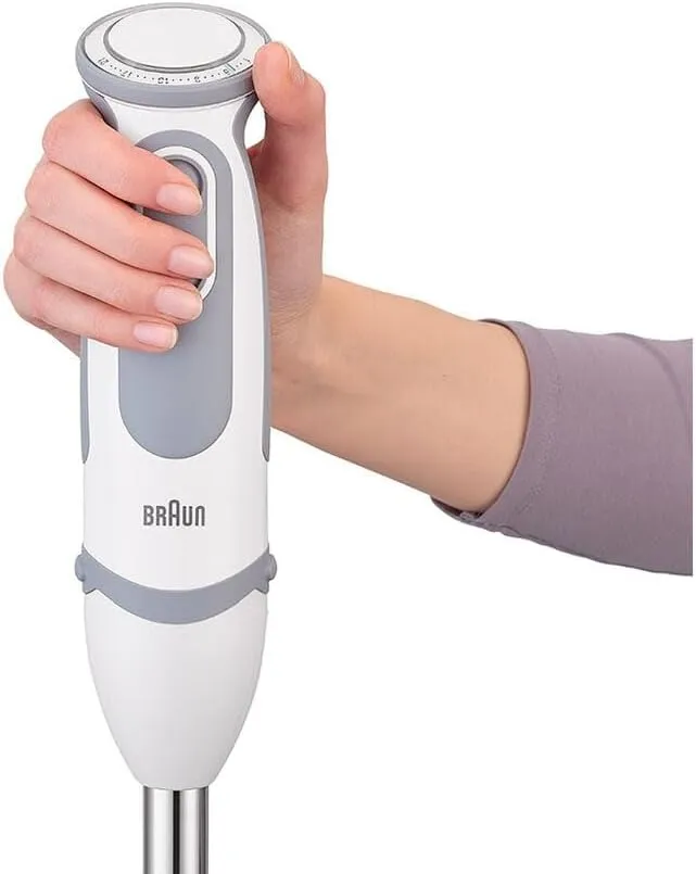 Braun Multiquick 5 MQ 5245 Vario Hand Blender, 1000 Watts, 21 speed, SplashControl - White 3