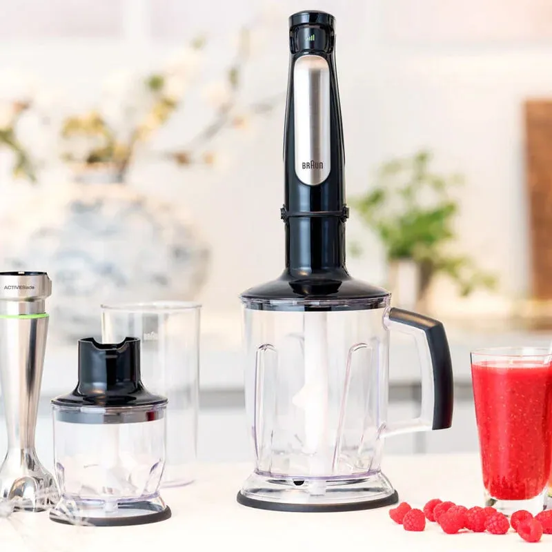 Braun MultiQuick 7 Hand Blender 1000W – MQ7045X (Silver/Black) 3