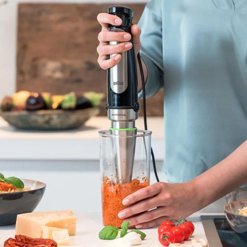 Braun MultiQuick 7 Hand Blender 1000W – MQ7045X (Silver/Black) 4