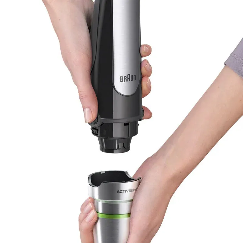 Braun MultiQuick 7 Hand Blender 1000W – MQ7045X (Silver/Black) 5