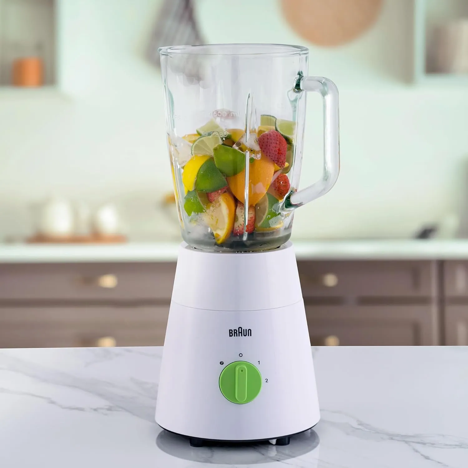 Braun PowerBlend 7 iTexture Control, 9 Food Programs, 1400 Watt Powerful Jug blender JB 7550, Precision Crush Blade, Tamper Included - Black 2