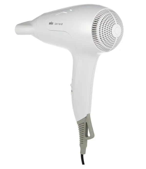 Braun Satin Hair 3 PowerPerfection hairdryer HD385 with ion function and styling nozzle, 2000 Watts 4