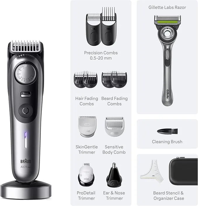 BRAUN SERIES 9 PRO ALL-IN-ONE TRIMMER KIT (AIO9570) 2