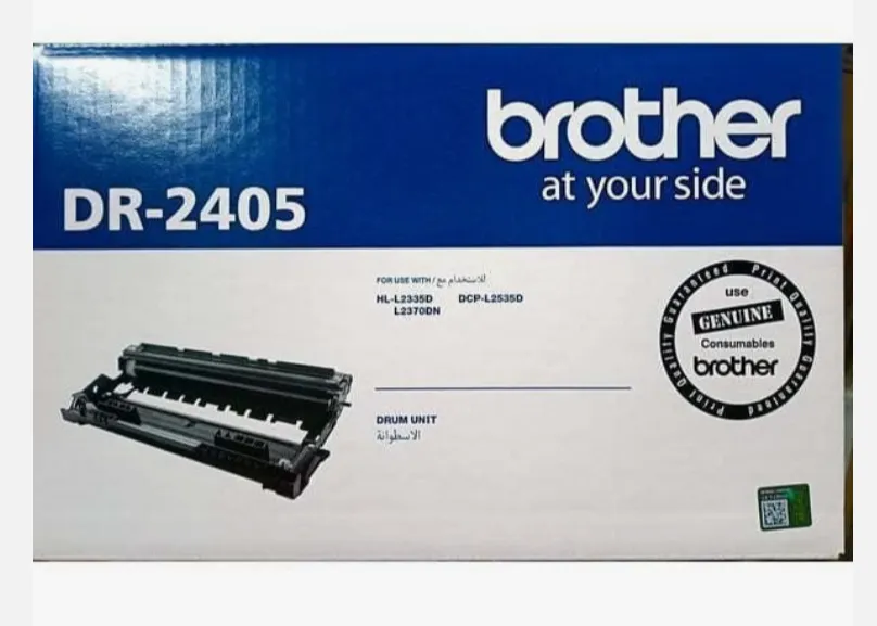 Brother DR-2405 Drum Unit – Genuine Imaging Drum for Mono Laser Printers – ~12,000 Pages