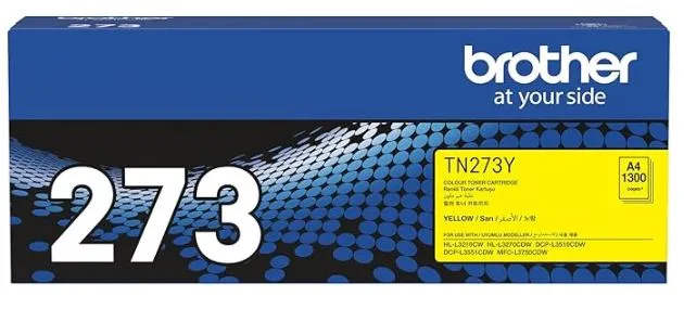 Brother TN-273Y Standard Yield Yellow Toner Cartridge 2