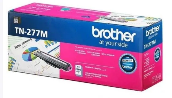 Brother TN-277M High Yield Magenta Toner Cartridge 2