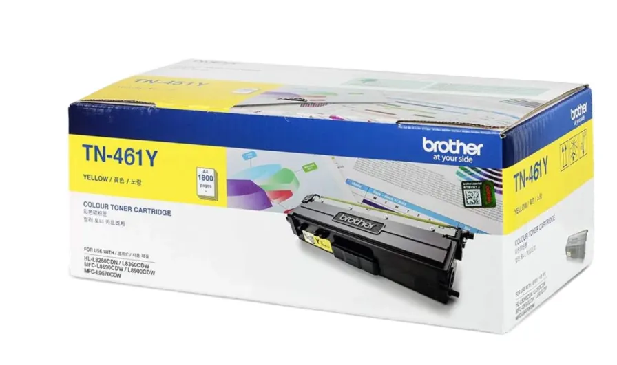 Brother TN-466Y Yellow Toner Cartridge – Genuine Super High Yield Colour Laser Toner – ~6,500 Pages