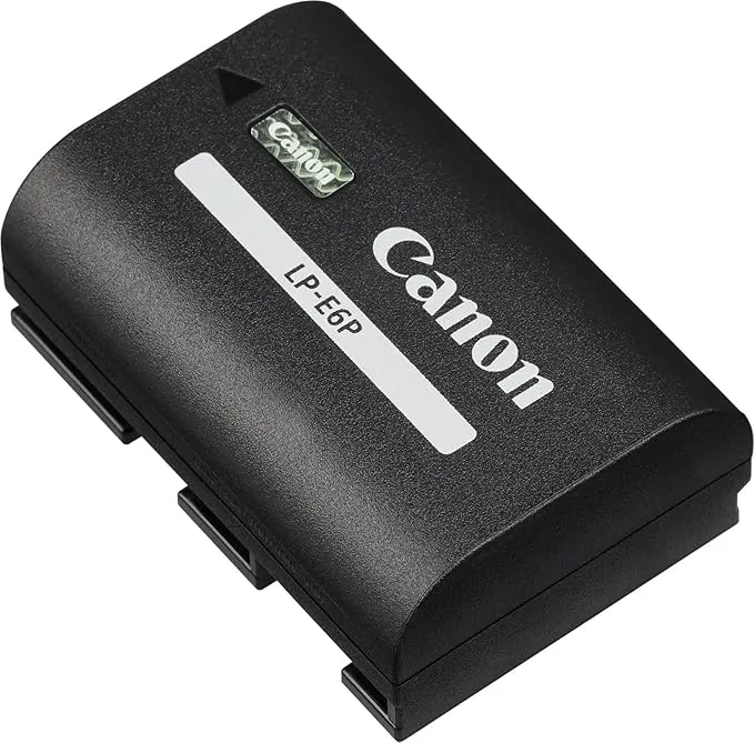 Canon LP-E6P Rechargeable Lithium-Ion Battery, 2280mAh (Black)
