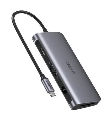 CM498-15600 UGREEN USB-C MULTIFUNCTION ADAPTER 9 IN 1