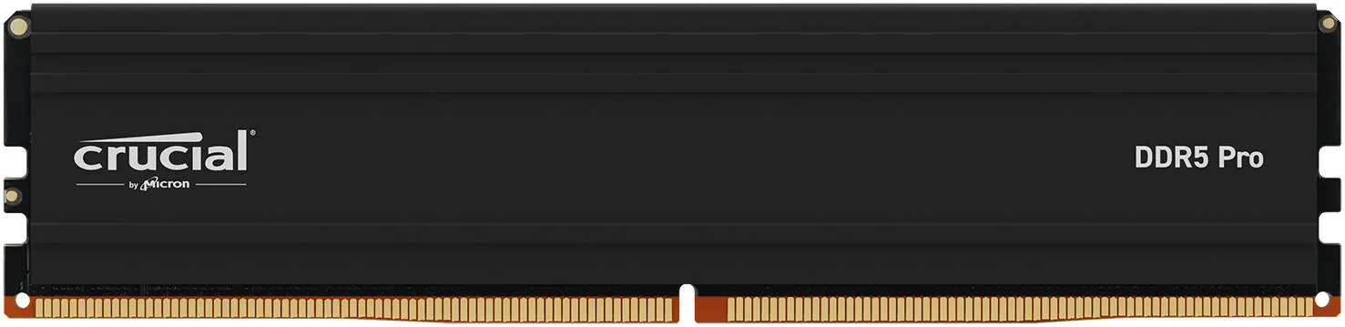 Crucial Pro 64GB DDR5-5600 UDIMM Desktop Memory, 5600 MHz Memory Speed, CL46 CAS Latency, 1.1 Voltage, Intel XMP 3.0 & AMD EXPO Profile | CP64G56C46U5