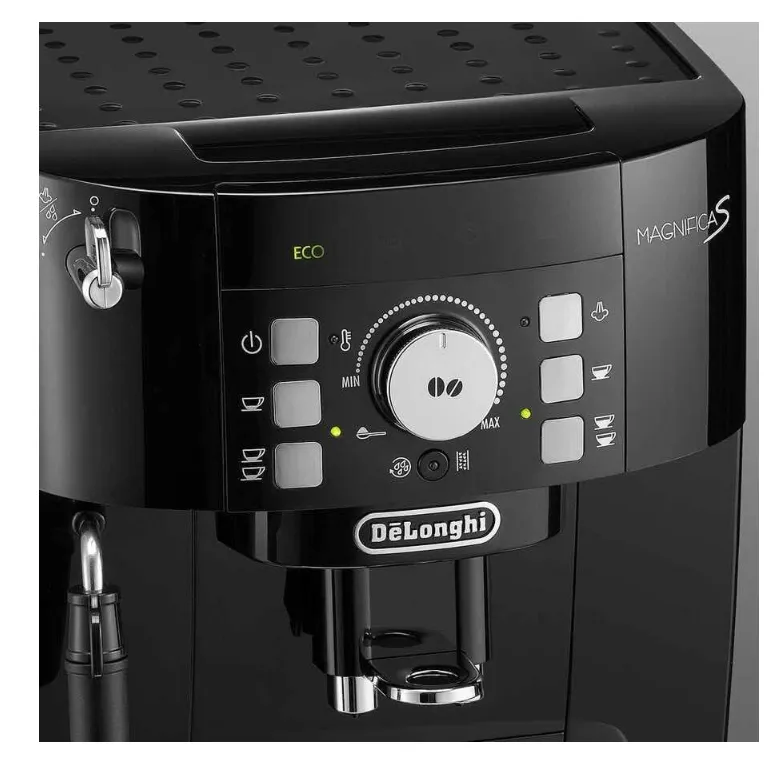 De'Longhi MAGNIFICA S Bean To Cup Fully Automatic Coffee Machine With Milk Frother, Built In Grinder, Americano, Cappuccino, Latte, Macchiato & Espresso Maker ECAM21.117.B Black 4