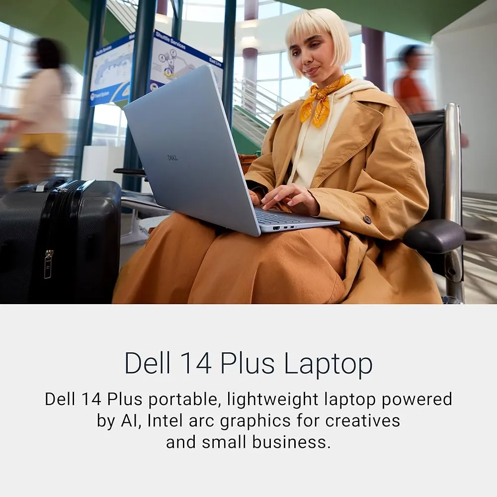Dell 14 plus 2 in 1 DB04250 14-FHD+ (1920x1200) Display, Intel Core Ultra 7-288V, 32GB LPDDR5X RAM, 1TB SSD, Intel Arc Graphics, Backlit Copilot Key Keyboard - Previously Inspiron