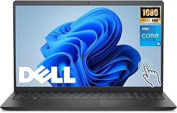 Dell 15 DC15250 Laptop, 15.6"" FHD Touch Display, Intel Core i5-1334U Processor, 8GB RAM, 512GB SSD, Intel UHD Graphics, English Keyboard, Windows 11, Carbon Black"