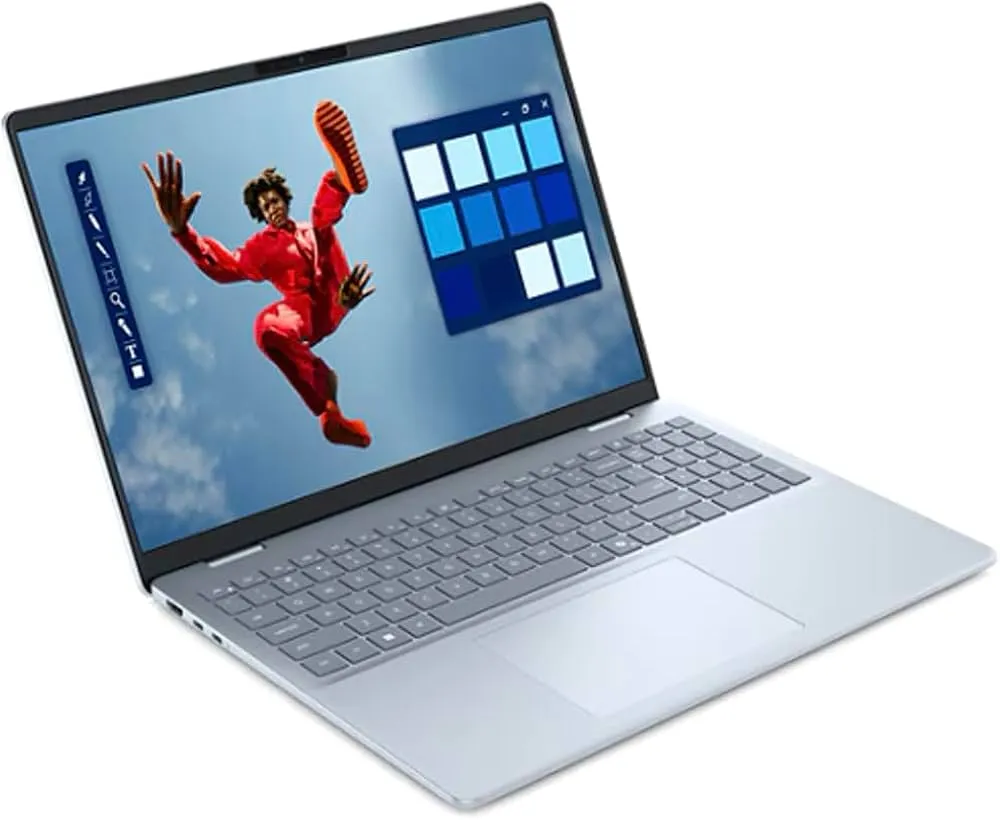 Dell 16 Plus 2-in-1 AI Laptop Intel Core Ultra 7 256V 16" FHD+ Touchscreen 16GB DDR5 Copilot+ PC Fingerprint Win 11 Pro, Ice Blue (16GB RAM+ 2TB SSD)