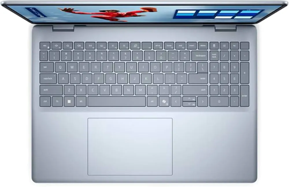 Dell 16 Plus 2-in-1 AI Laptop Intel Core Ultra 7 256V 16" FHD+ Touchscreen 16GB DDR5 Copilot+ PC Fingerprint Win 11 Pro, Ice Blue (16GB RAM+ 2TB SSD) 4
