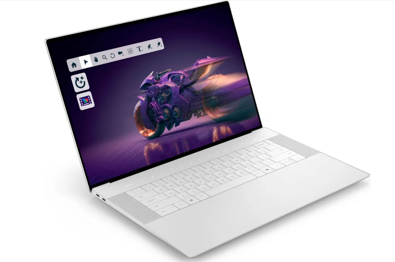 Dell 16 Premium DA16250 Laptop, Intel Core Ultra 7 255H Processor, 32GB RAM, 1TB SSD, 16.3" 2K 120Hz Display, 8GB NVIDIA GeForce RTX 5060, Windows 11 Pro, English & Arabic Backlit Keyboard, 1 Year Warranty | D-16-PREM-U7-32-1-W11P