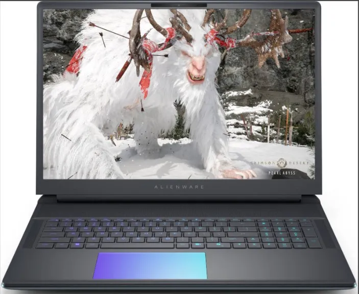 Dell Alienware 18 Area-51 Gaming Laptop, 18" WQXGA 300Hz Display, Intel Core Ultra 9 275HX, 64GB RAM, 2TB SSD, GeForce RTX 5090 24GB, English K/B, Win11, Liquid Teal | AW-18-AA18250-008-ENG / 8X38D