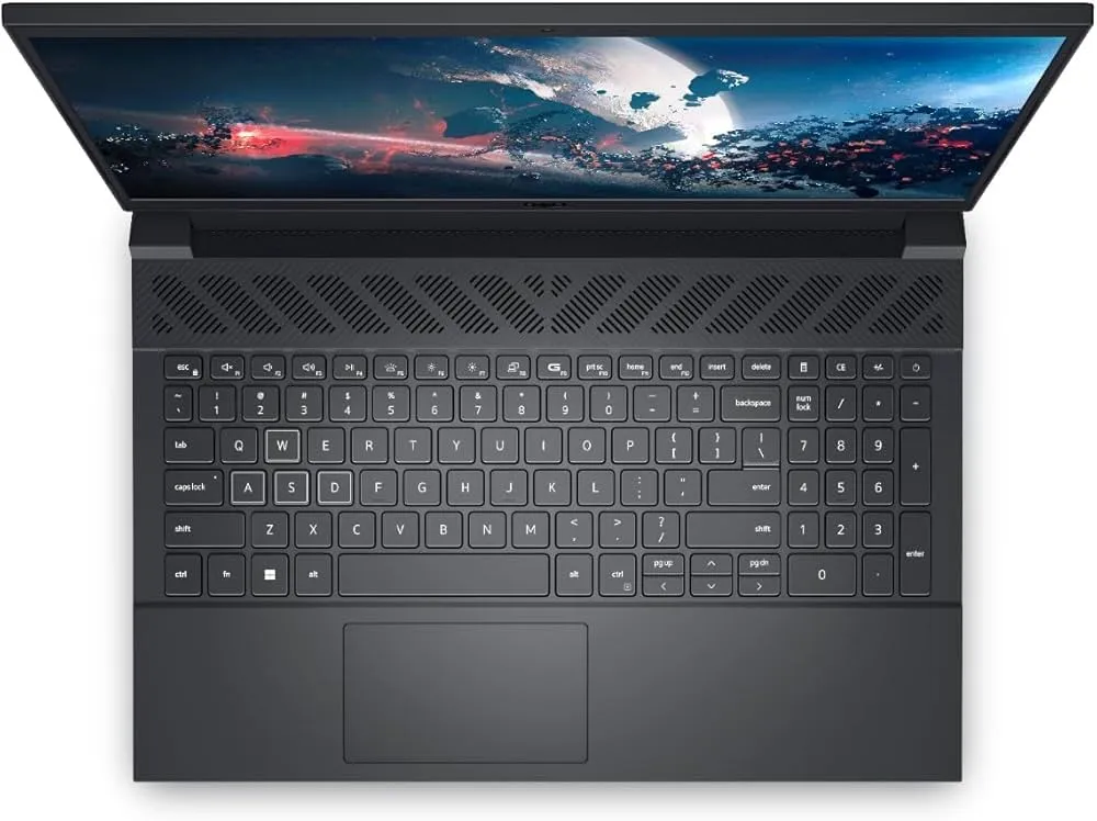 DELL G15 5530 Gaming Laptop, Intel I7-13650HX, 16GB RAM, 512GB SSD, NVIDIA GeForce RTX 4050 6GB, 15.6""FHD Display, Win11, Grey - [5530-G15-010] 3