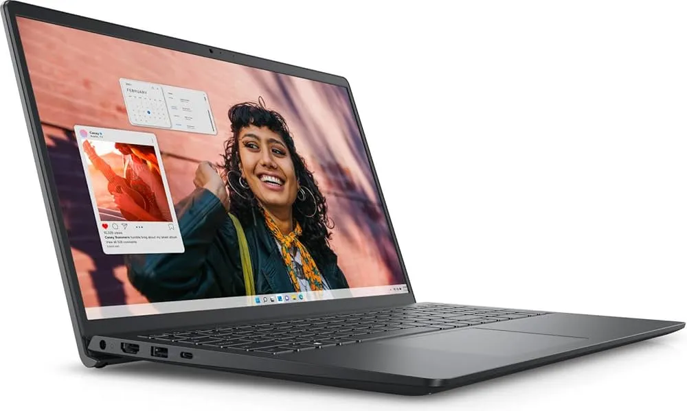 "Dell Inspiron 3530 Laptop – 15.6"" FHD Touch Display, Intel Core i5-1334U, 8GB RAM, 512GB SSD, Windows 11, Black, English Keyboard"