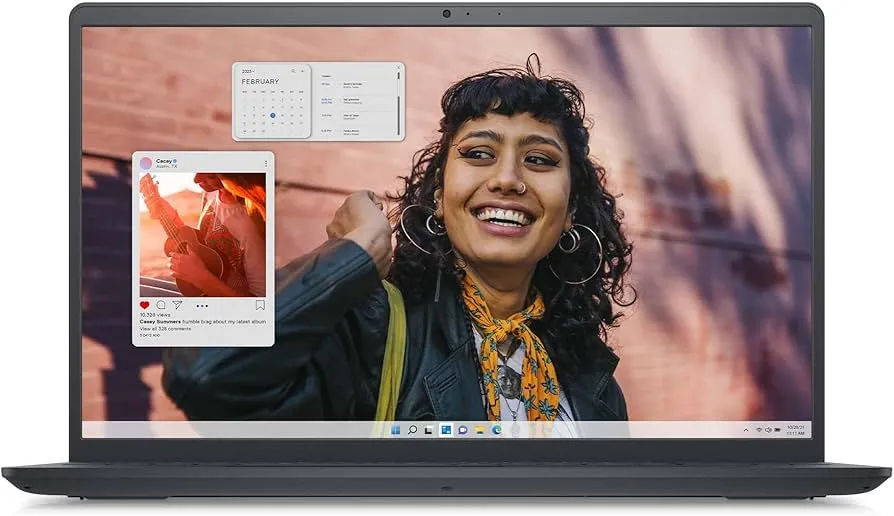 Dell Inspiron 3530 Laptop - 15.6-inch FHD (1920x1080) Display, Intel Core i3-1305U Processor, 8GB DDR4 RAM, 512GB SSD, Intel UHD Graphics, Windows 11 Home, Onsite Service - Carbon Black 3
